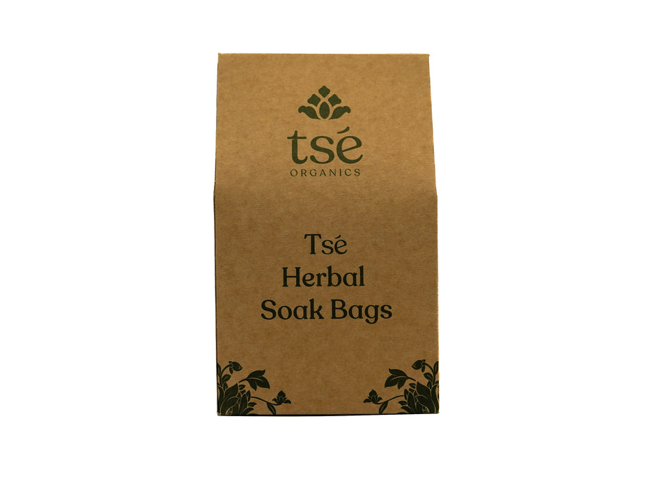 Tsè herbal soak bags, Tsè Organics