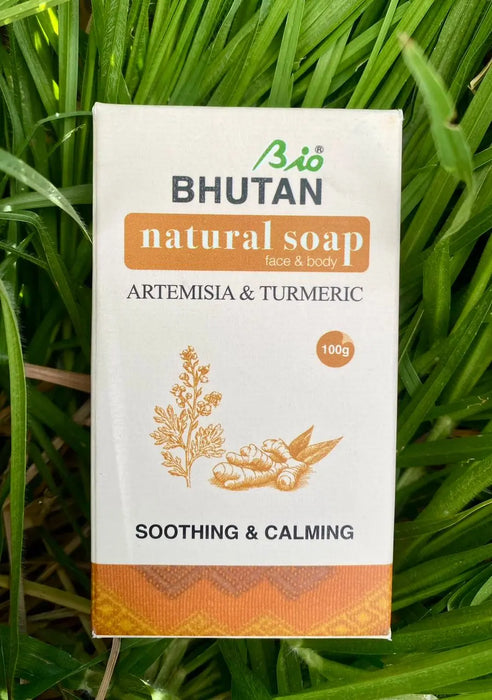 Artemisia& Tumeric Soap, Bio Bhutan, 100g