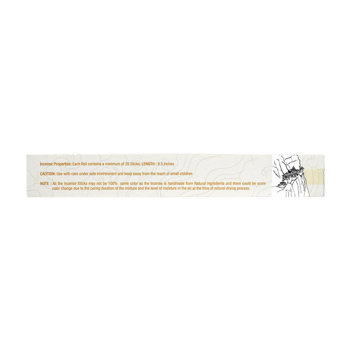 DC (Drichog Chotrin) Incense-All Natural Ingredients, Bhutan Jewel Incense, Druksell