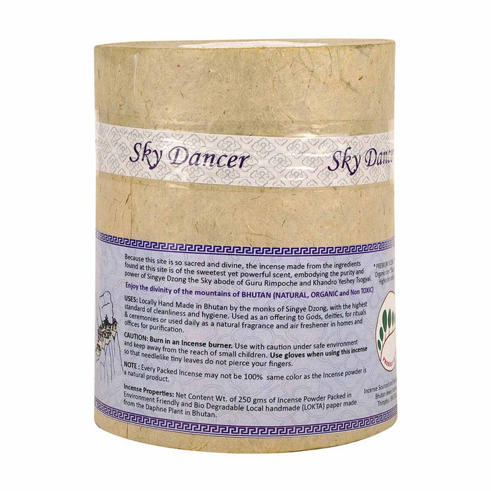 Sky Dancer Premuim Incense, 250g, Bhutan Jewel Incense