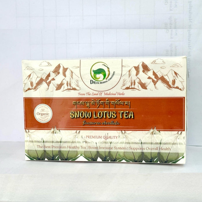 Snow Lotus Tea, Druk Herbal Cordycepes, 20 tea bags, 20 gm