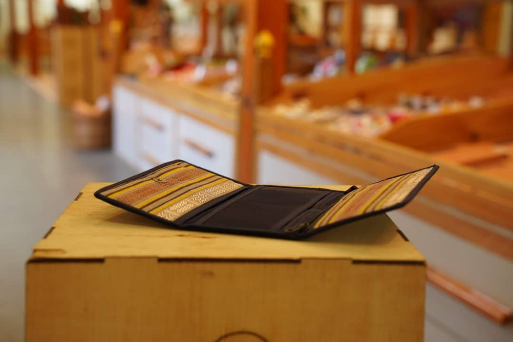 STW 3 folding purse, Bhutanese Purse, STW