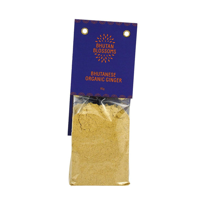Bhutanese Organic Ginger Powder, Bhutan Blossoms