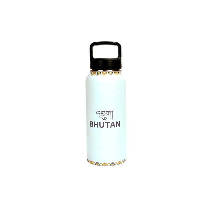 White Bhutan Insulated Tumbler – A Clean and Classic Design, Desuung Skilling Project