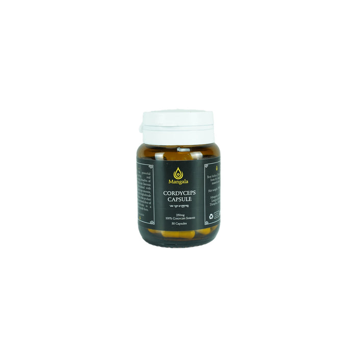 Pure Bhutanese wild Cordyceps capsule by Mangala Bhutan