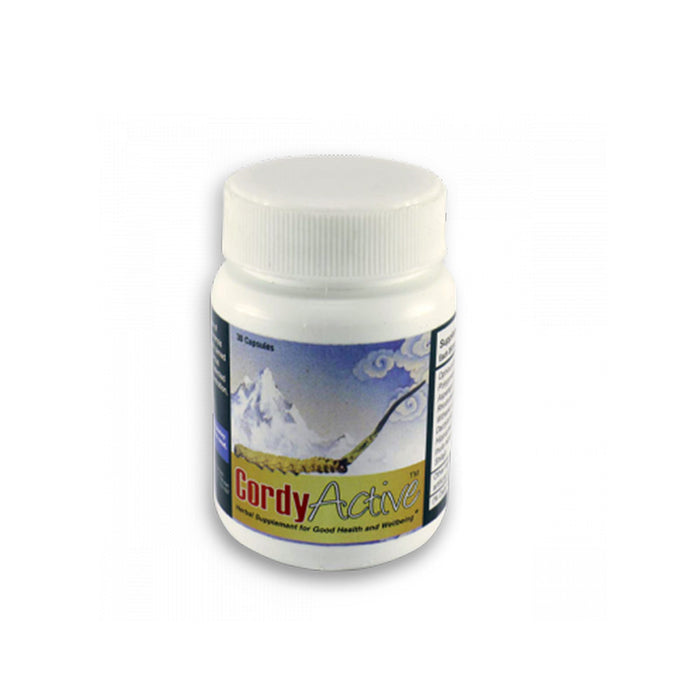 CordyActive, Pure Organic Cordyceps supplements from Bhutan, 30 capsules