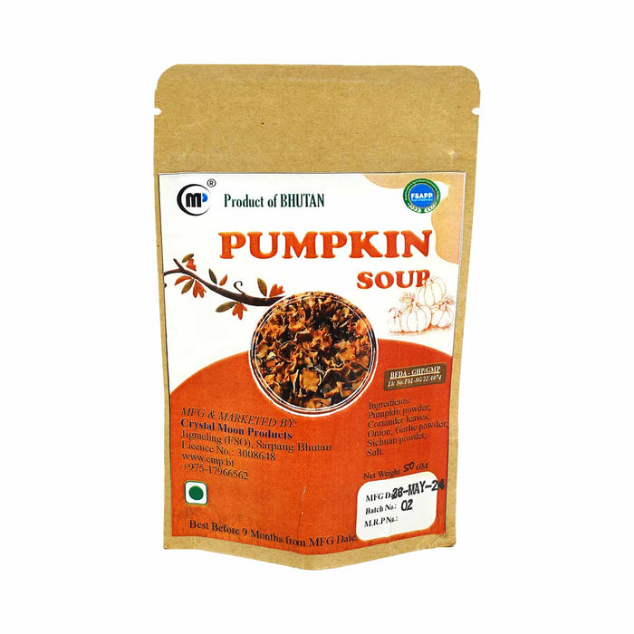 Crystal Moon Pumpkin Soup – A Savory Taste of Bhutan (Net Weight 50g)