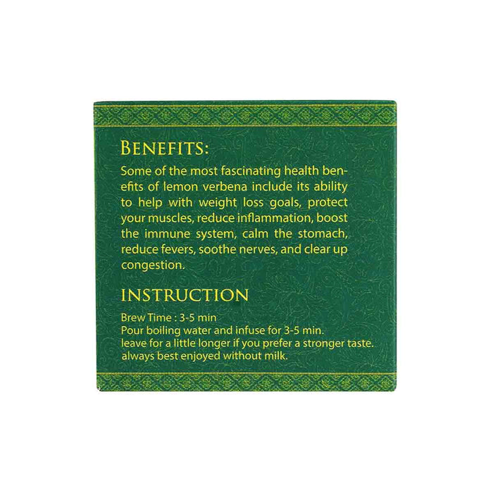 Lemon Verbena Tea (Aloysia Triphylla), Bhutan Herbal Tea, Druksell