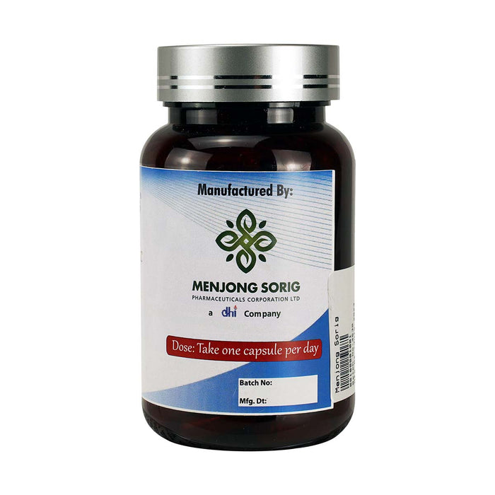 Menzang Black Turmeric Capsules, 110 Capsules, Menjong Sorig | Druksell