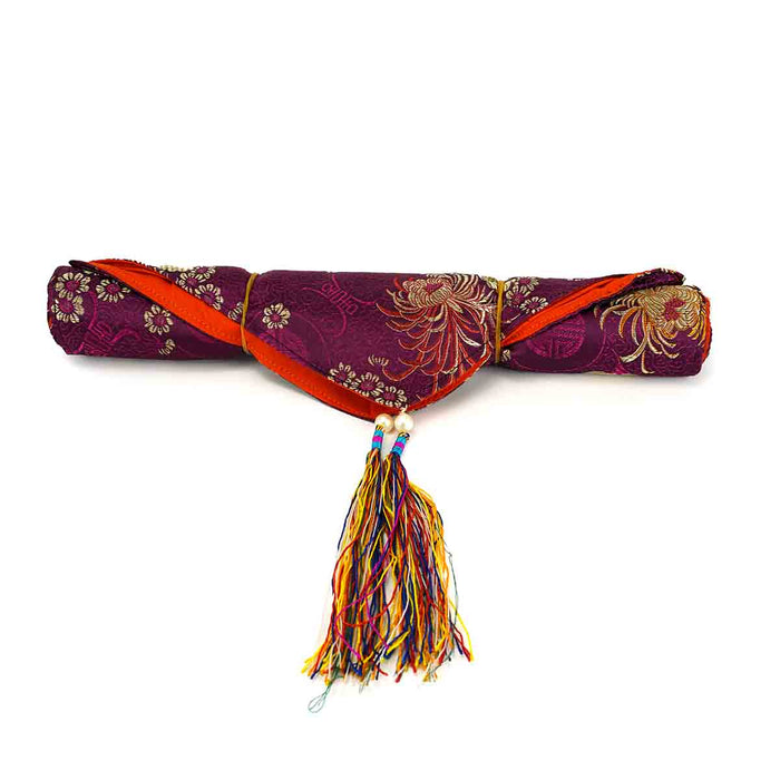 Table cloth plain purple