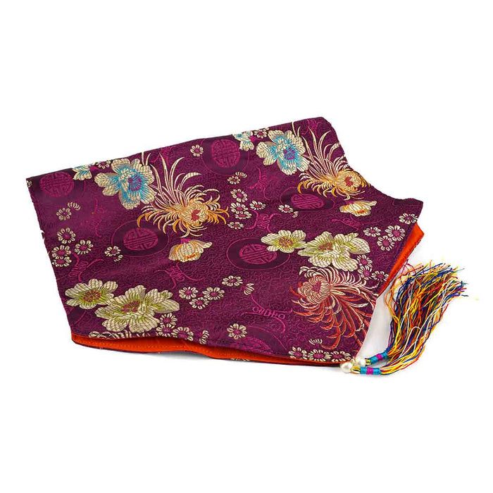 Table cloth plain purple