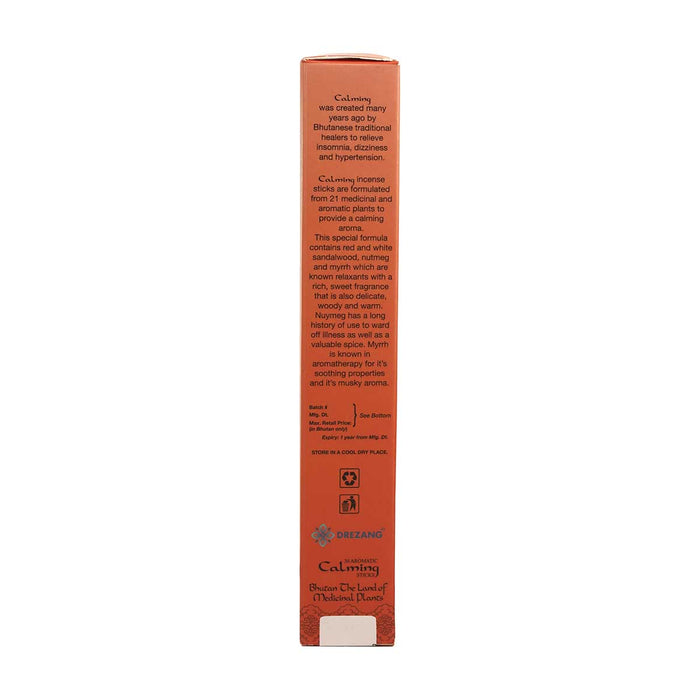 Drezang incense, Calming incense with protection from Bhutan, 120g, Menjong sorig | Druksell.com