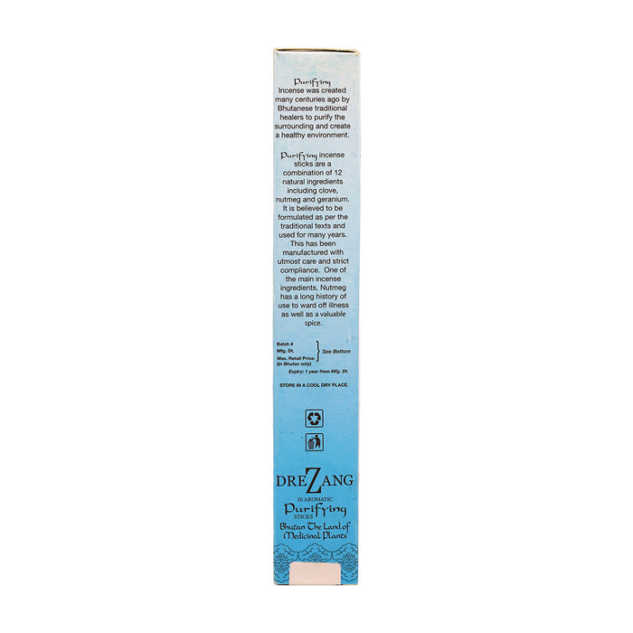 Drezang incense, Purifying incense with protection from Bhutan, 120g, Menjong sorig | Druksell