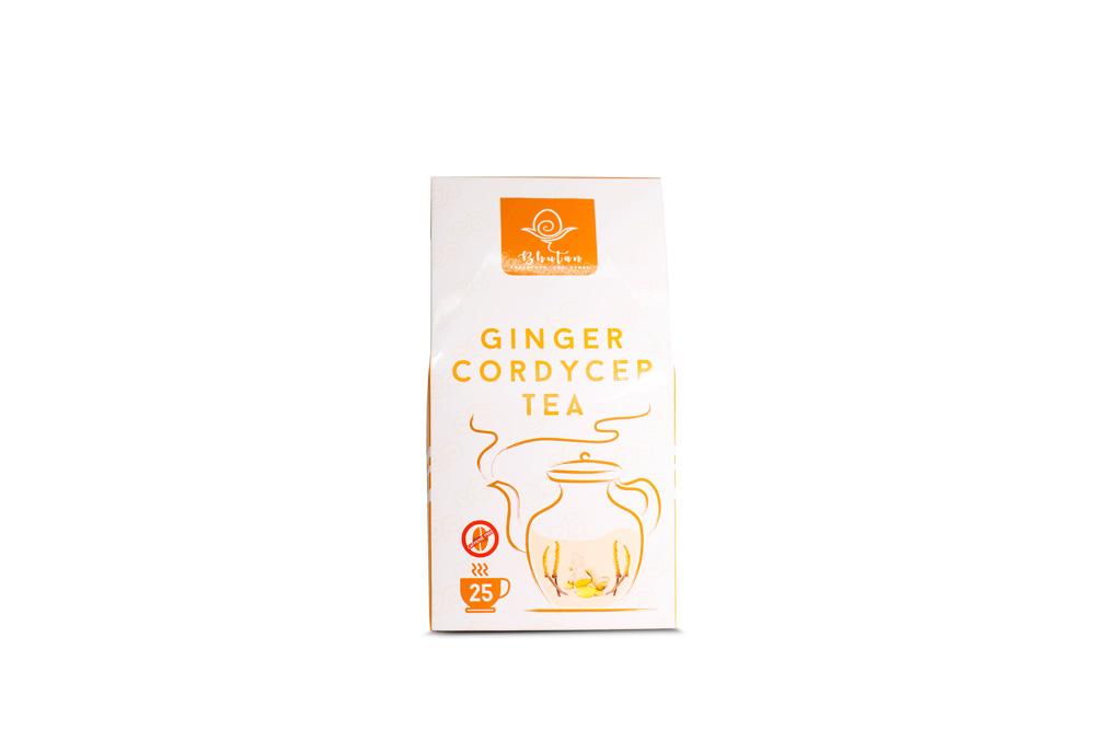 Bhutan Ginger Cordyceps Tea | Bhutan Superfood and Herbs