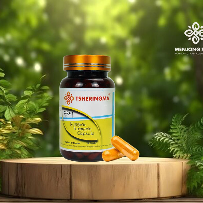 Feel the Golden Glow of Health with Yungwa Turmeric Capsules from Menjong Sorig