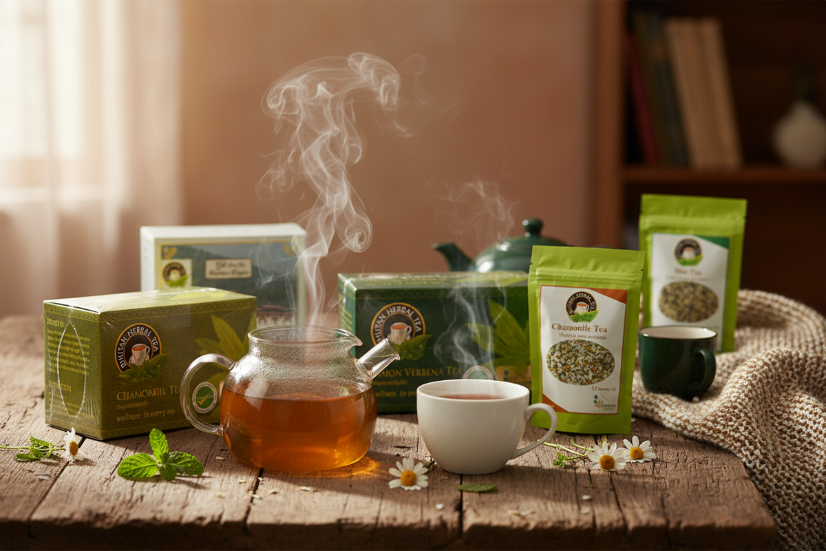 Teas for Every Mood, Moments for Every Day — Druksell.bt