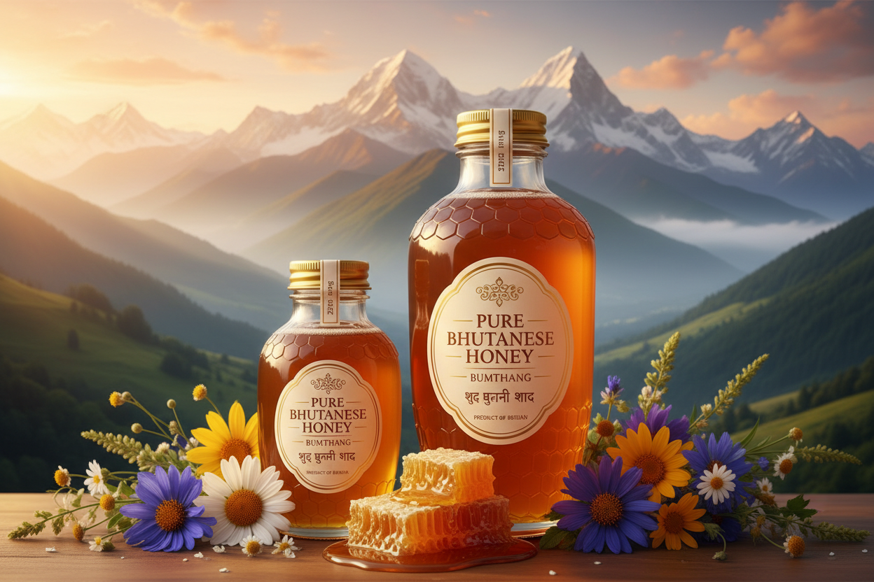 Best Honey from Bhutan | Why Bhutan’s Honey Might Be the Purest Sweetness India Has Been Missing