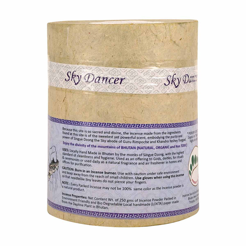 Sky Dancer Premuim Incense, 250g, Bhutan Jewel Incense