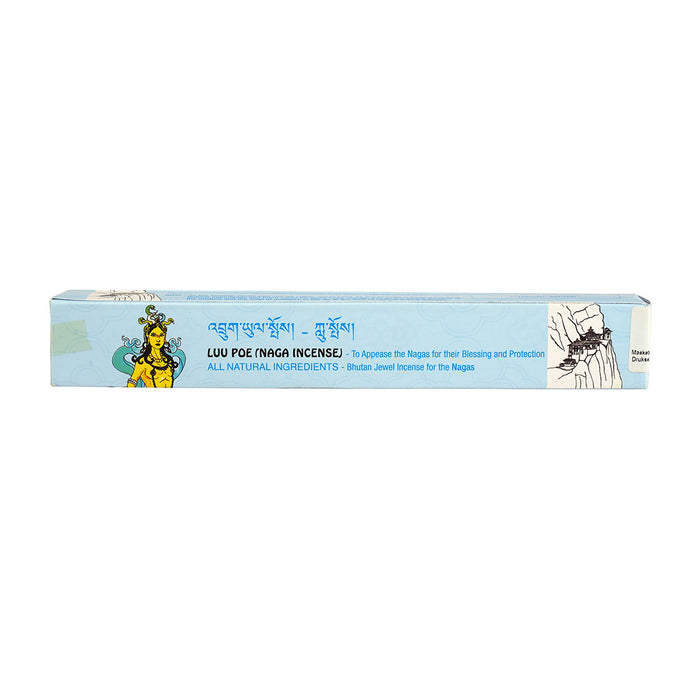 Luu Poe (Naga Incense), All Natural Ingredients, made in bhutan, Druksell