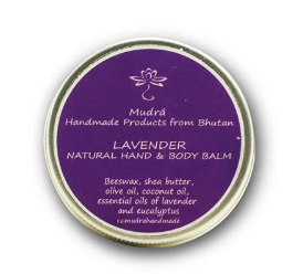 Aromatic Hand & Body Balm, 25g, Mudra,Cypress,Sandalwood, Dandelion, Geranium & Rose, Artemisia