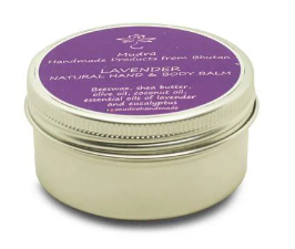 Aromatic Hand & Body Balm, 25g, Mudra,Cypress,Sandalwood, Dandelion, Geranium & Rose, Artemisia