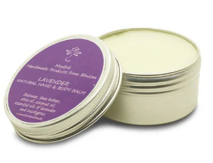 Aromatic Hand & Body Balm, 25g, Mudra,Cypress,Sandalwood, Dandelion, Geranium & Rose, Artemisia