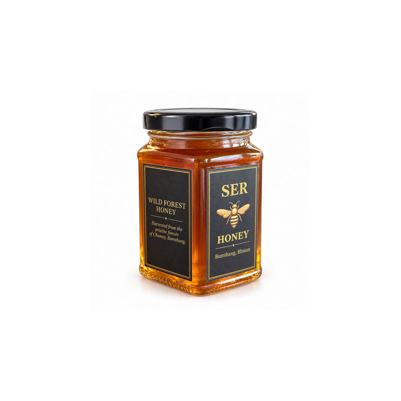 SER Wild Forest Honey from Bumthang, Bhutan – 350 g