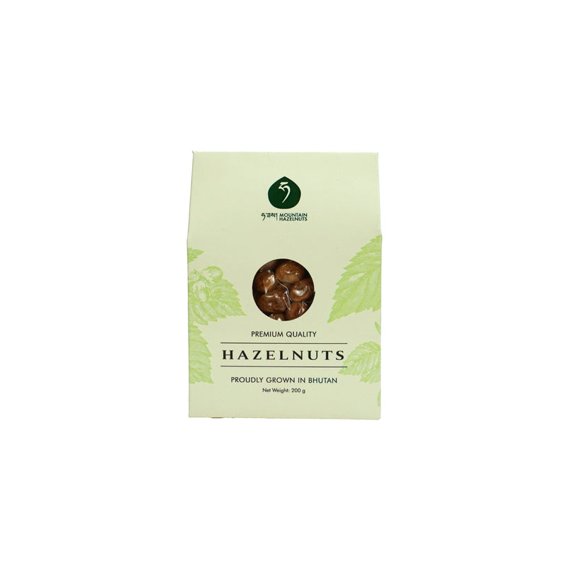 Mountain Hazelnut, Bhutan Grown Hazelnuts: A Taste of the Himalayas, 200g