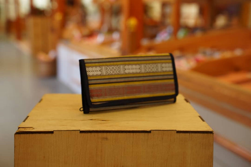 STW 3 folding purse, Bhutanese Purse, STW