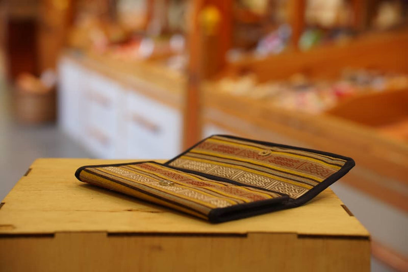 STW 3 folding purse, Bhutanese Purse, STW