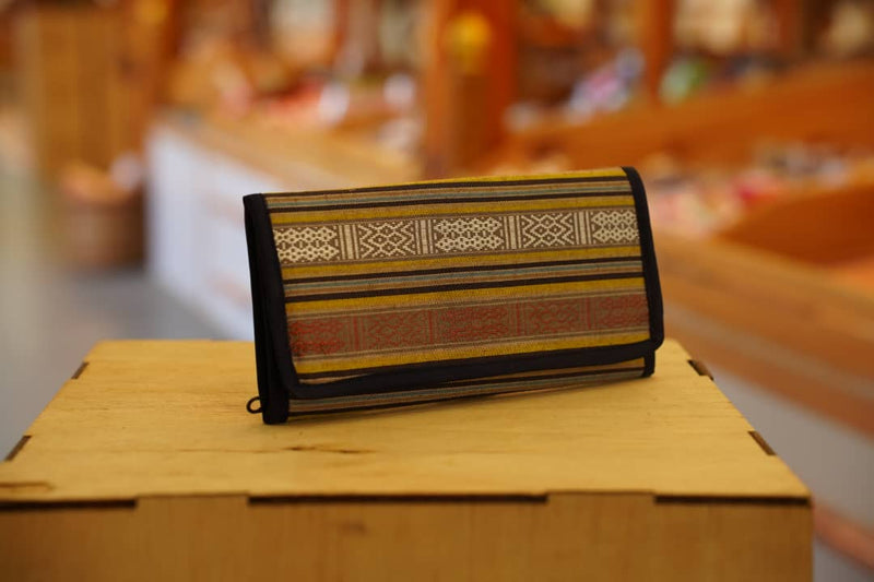STW 3 folding purse, Bhutanese Purse, STW