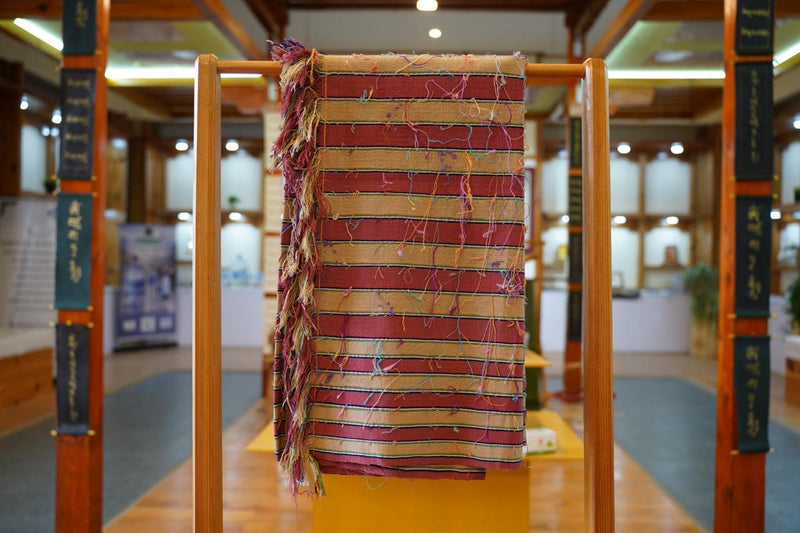 Bhutanese Natural Dye Handwoven Textile – Deki