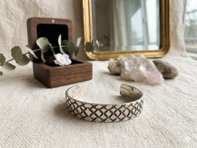 Stamp Bracelets Silver