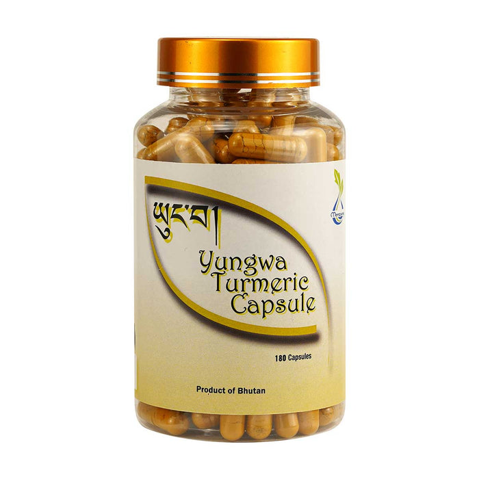 Yung wa Turneric Capsule, 180 capsules, menjong sorig, Druksell