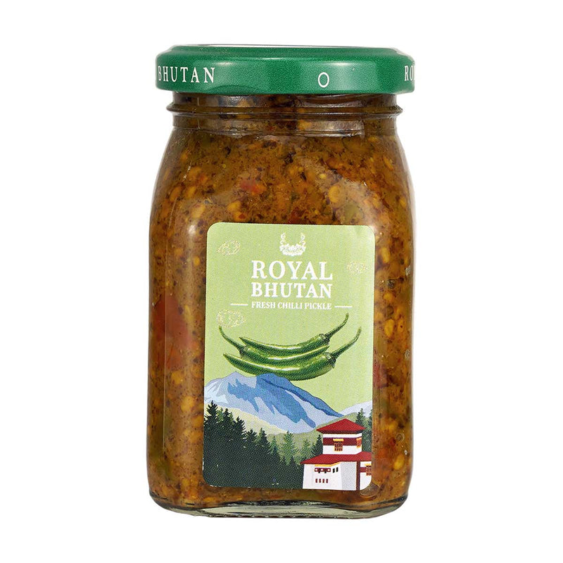 Royal Bhutan Fresh Chili Pickle, Bhutan Argo Industries Ltd, Druksell