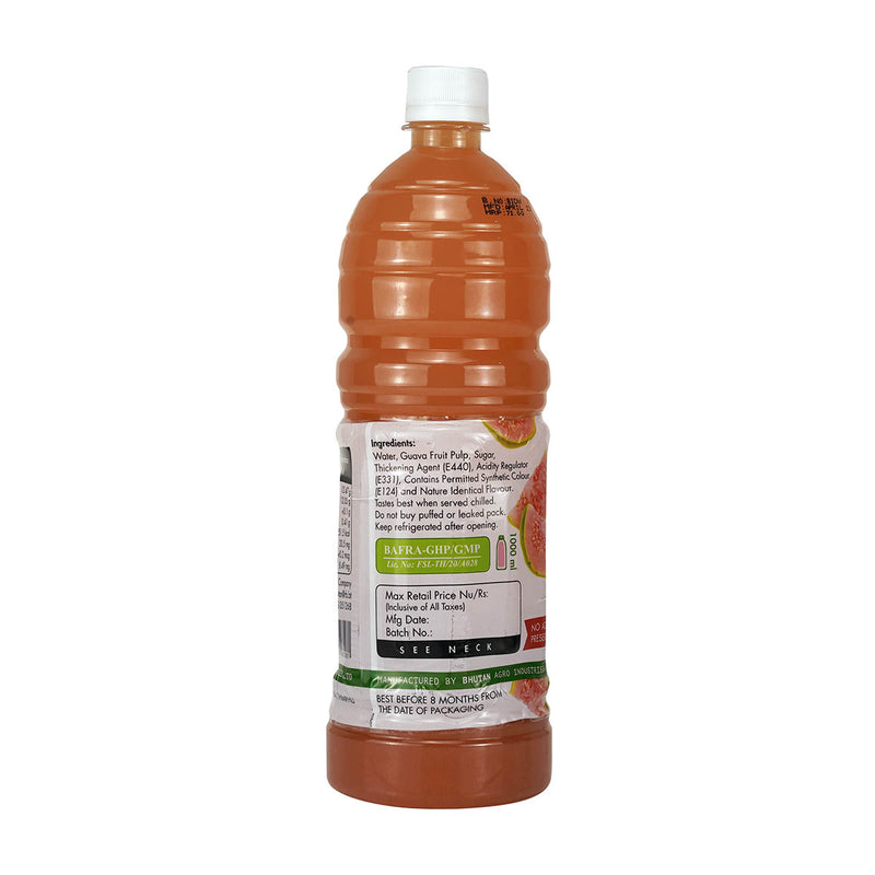 Guava Juice, 1000g/250g, Royal Bhutan Argo Industries Ltd
