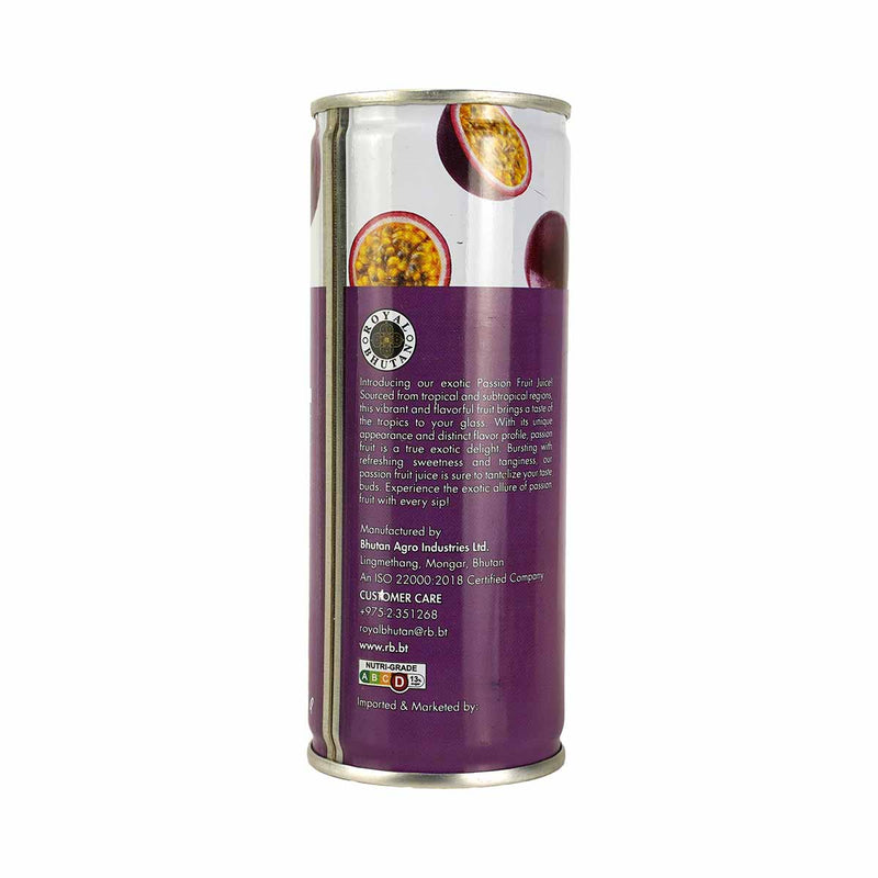 Passion Fruit Juice, Royal Bhutan Argo, 250 ml