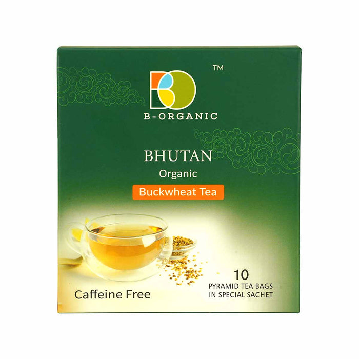 Buckwheat Tea, Cordyceps Tea, 10 pyramid tea bags, 30g, B-Organic