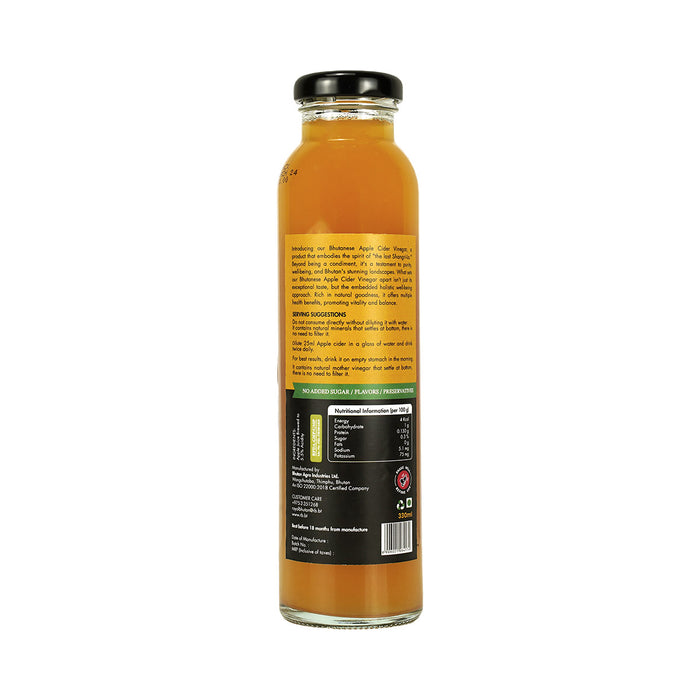 Apple Cider Vinegar, Royal Bhutan Argo, 330 ml