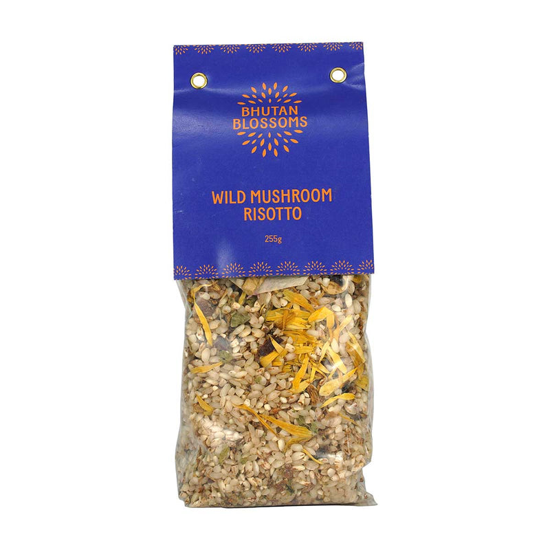 Wild Mushroom Risotto from Bhutan, 155g, Bhutan Blossoms
