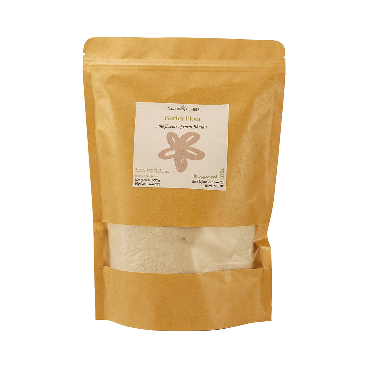Barley Flour and Bitter Buckwheat, Bhutan Growers, 500g — druksell.bt