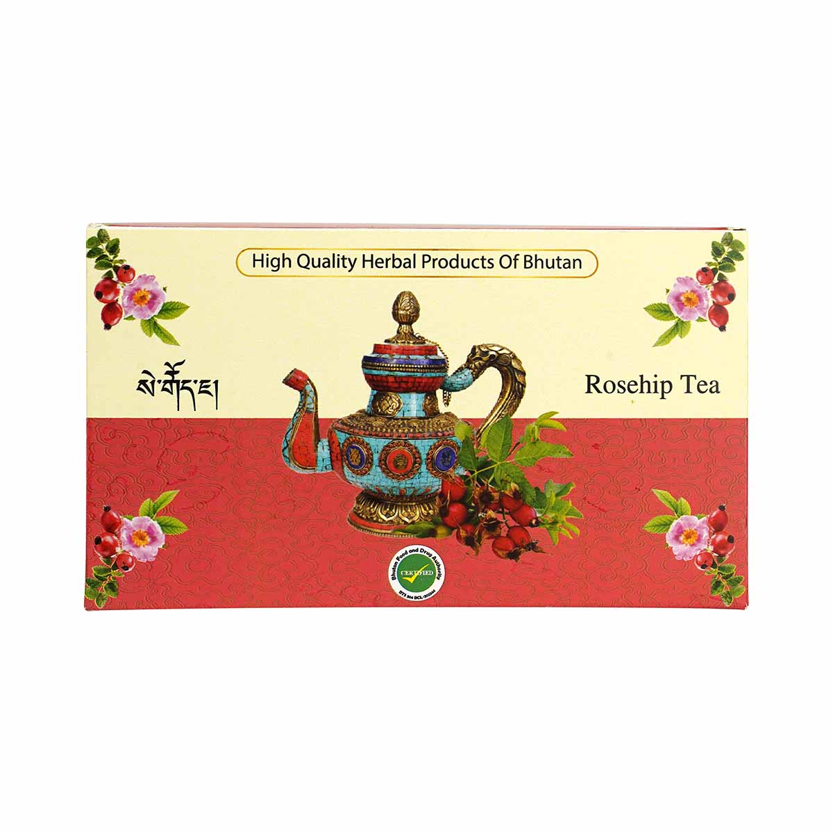 Rosehip Tea | Pure Bhutanese herbal tea | Druksell — Druksell.bt