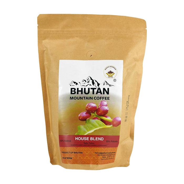 Bhutan Mountain Coffee, House Blend