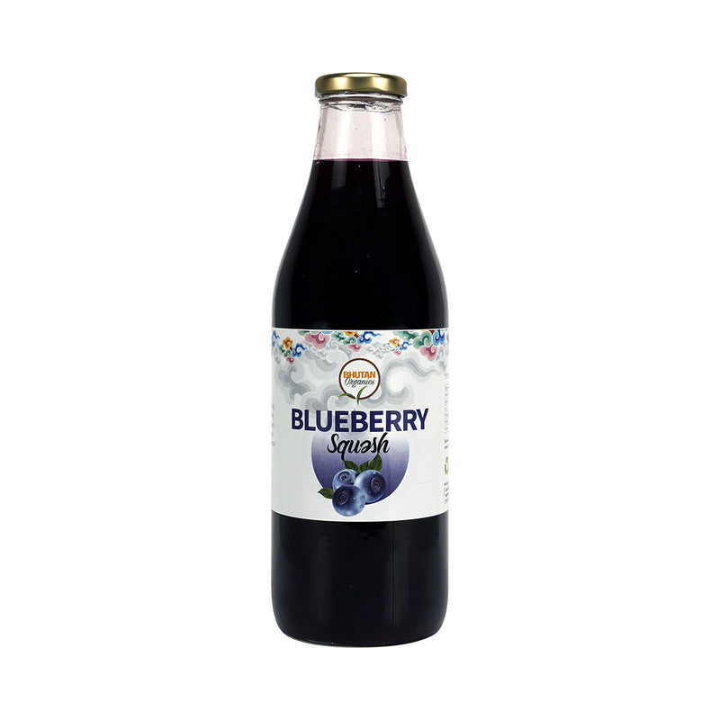 Blueberry Squash, Bhutan Organics, 1000ml