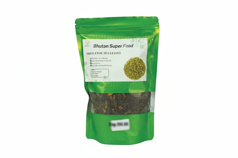 Bhutan Super Food - Mistletoe Tea Leaves