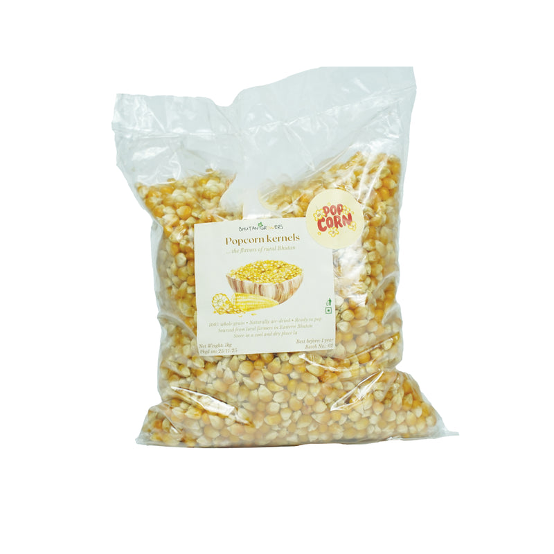 Popcorn Kernels - Premium Bhutanese Corn