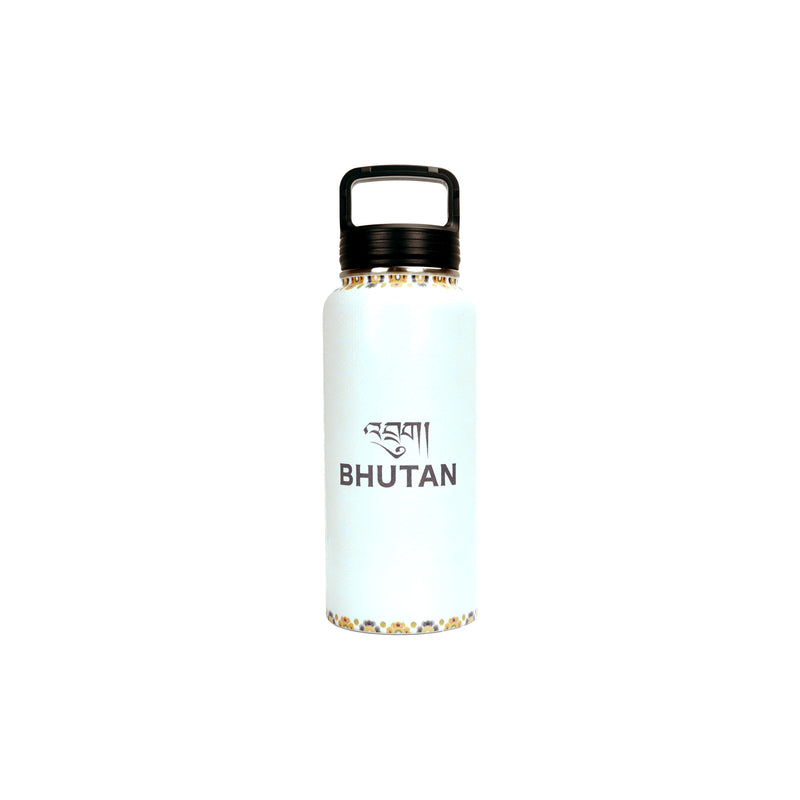 White Bhutan Insulated Tumbler – A Clean and Classic Design, Desuung Skilling Project