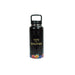 Black Insulated Tumbler with Bhutanese Cloud Motif – A Touch of Himalayan Elegance, Desuung Skilling Project 