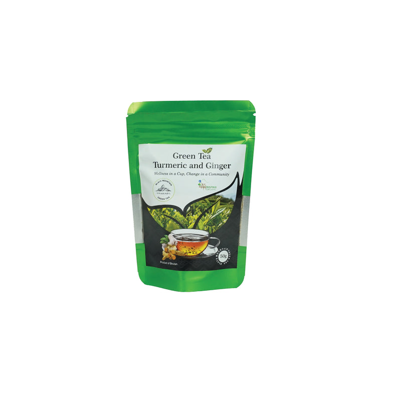 Green Tea Turmeric and Ginger – Wellness in a Cup