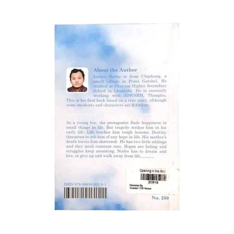Opening in the Wall by Karma Norbu